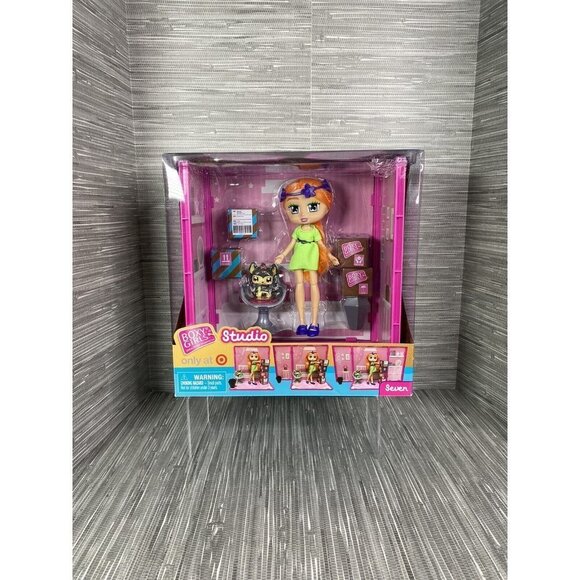 Boxy Girls Dolls Fashion Studio Exclusive Dolls Puppy Complete‎ Playset Seven - Picture 1 of 5